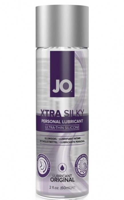 Лубрикант на силиконовой основе JO Xtra Silky - 60 мл. - System JO - купить с доставкой в Астрахани