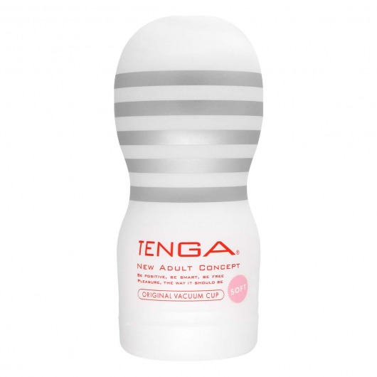 Мастурбатор TENGA Original Vacuum Cup Soft - Tenga - в Астрахани купить с доставкой