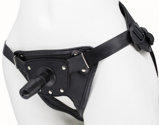 Черный пояс для насадок BEST CLASS STRAP - LOVETOY (А-Полимер) - купить с доставкой в Астрахани