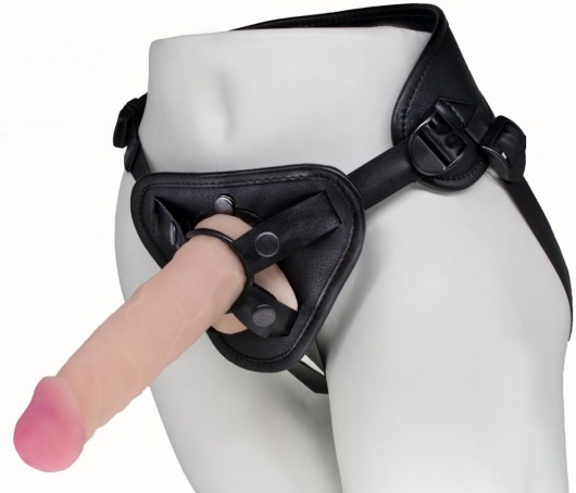 Пояс харнесс BEST UNI strap с 2 сменными насадками - 18,5 и 16 см. - LOVETOY (А-Полимер) - купить с доставкой в Астрахани