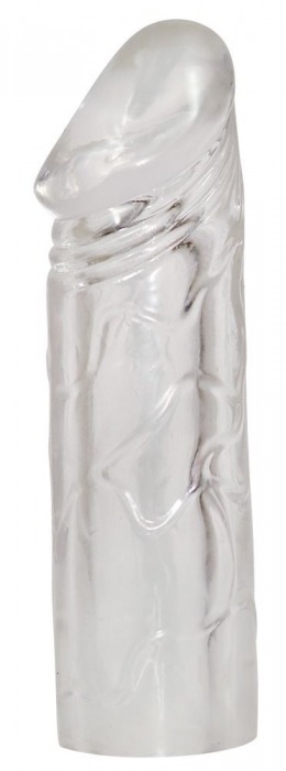 Удлиняющая насадка на пенис Mega Dick Sleeve Transparent - Orion - в Астрахани купить с доставкой