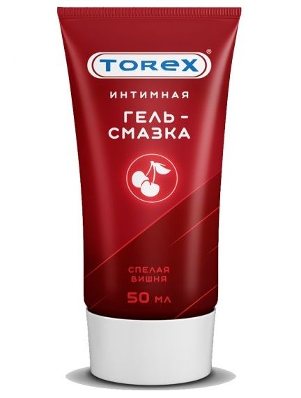 Смазка на водной основе TOREX  Спелая вишня  - 50 мл. - Torex - купить с доставкой в Астрахани