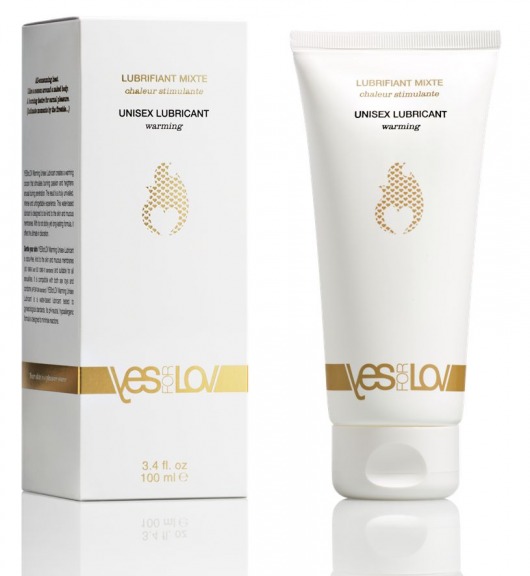 Лубрикант на водной основе с согревающим эффектом Warming Unisex Lubricant - 100 мл. - YESforLOV - купить с доставкой в Астрахани