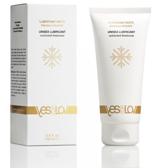 Лубрикант на водной основе с охлаждающим эффектом Unlimited Freshness Unisex Lubricant - 100 мл. - YESforLOV - купить с доставкой в Астрахани