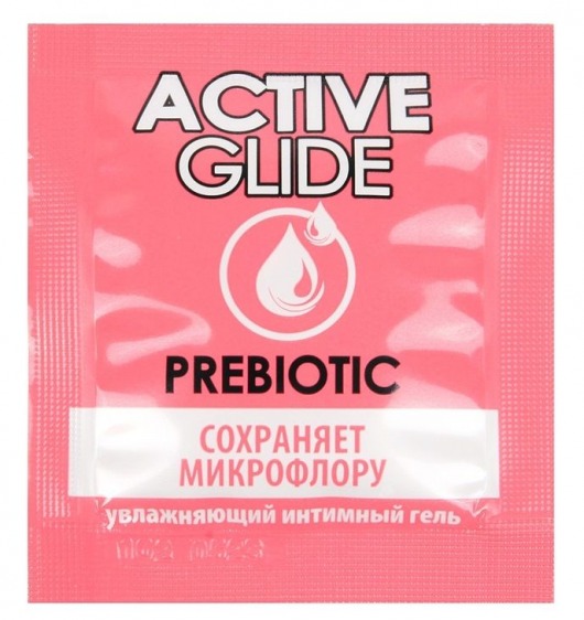 Лубрикант на водной основе Active Glide с пребиотиком - 3 гр. - Биоритм - купить с доставкой в Астрахани