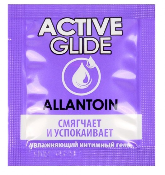 Лубрикант на водной основе Active Glide с аллантоином - 3 гр. - Биоритм - купить с доставкой в Астрахани