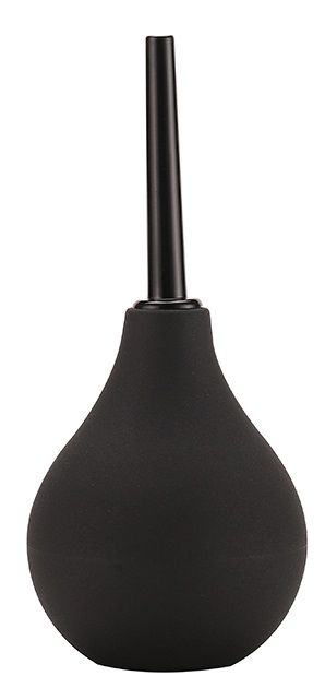 Черный анальный душ ANAL DOUCHE с прямым наконечником - Dream Toys - купить с доставкой в Астрахани