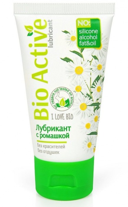 Гель-лубрикант на водной основе Bio Active - 50 гр. - Биоритм - купить с доставкой в Астрахани