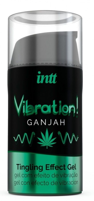 Жидкий интимный гель с эффектом вибрации Vibration! Ganjah - 15 мл. - INTT - купить с доставкой в Астрахани
