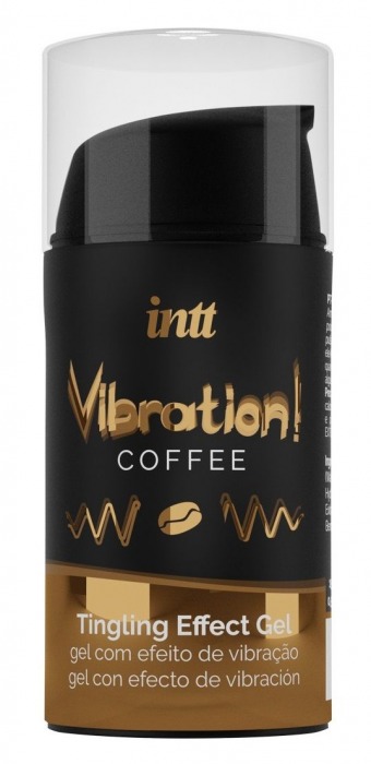 Жидкий интимный гель с эффектом вибрации Vibration! Coffee - 15 мл. - INTT - купить с доставкой в Астрахани