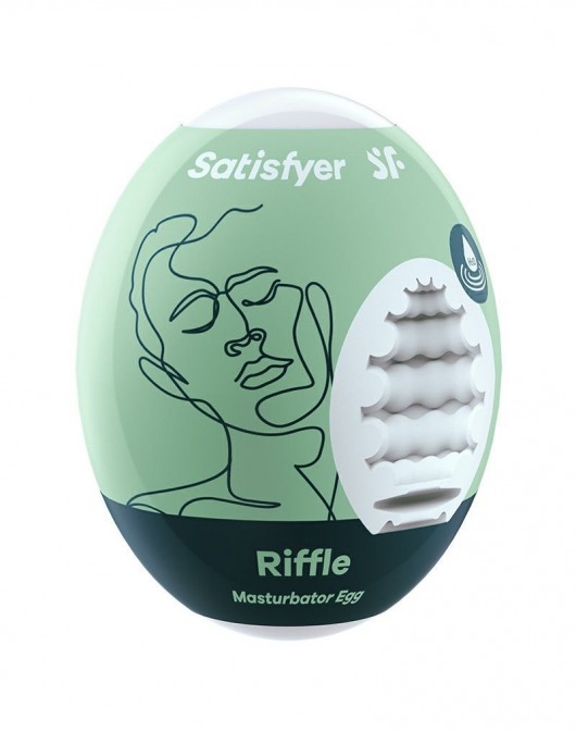 Мастурбатор-яйцо Satisfyer Riffle Mini Masturbator - Satisfyer - в Астрахани купить с доставкой