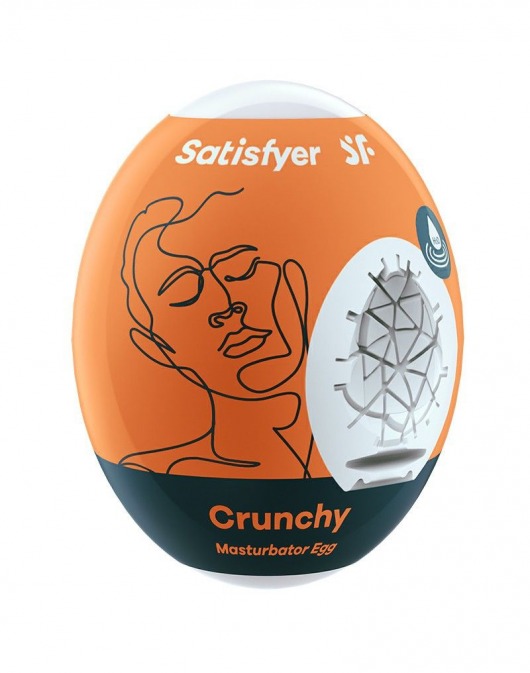 Мастурбатор-яйцо Satisfyer Crunchy Mini Masturbator - Satisfyer - в Астрахани купить с доставкой