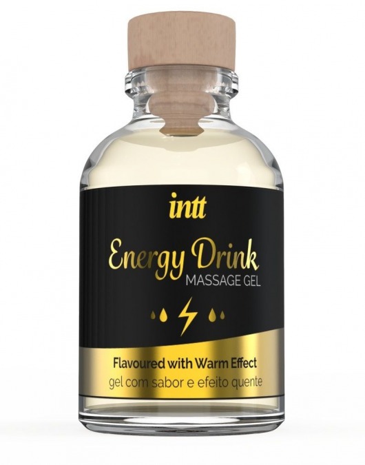 Массажный гель с согревающим эффектом Energy Drink - 30 мл. - INTT - купить с доставкой в Астрахани