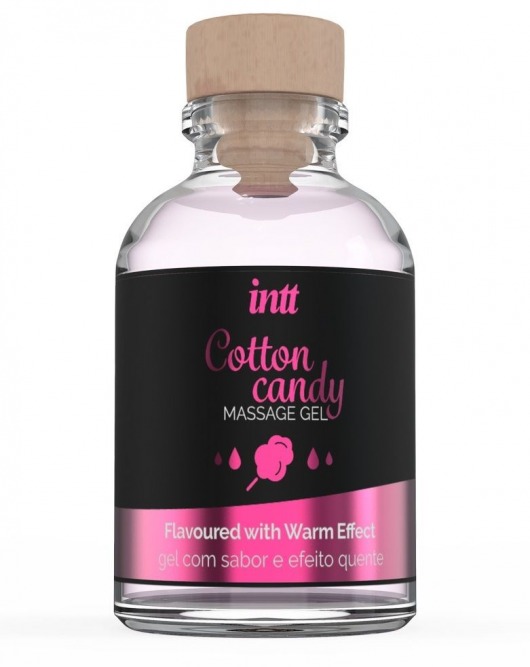 Массажный гель с согревающим эффектом Cotton Candy - 30 мл. - INTT - купить с доставкой в Астрахани