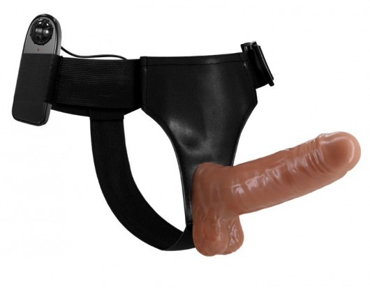 Страпон на трусиках с вибрацией Ultra Passionate Harness - 16 см. - Baile - купить с доставкой в Астрахани