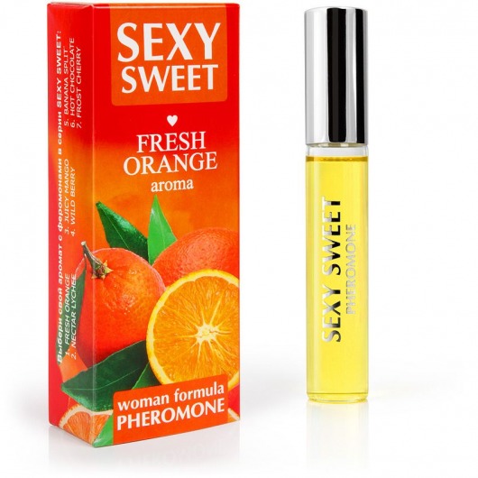 Парфюм для тела с феромонами Sexy Sweet с ароматом апельсина - 10 мл. -  - Магазин феромонов в Астрахани