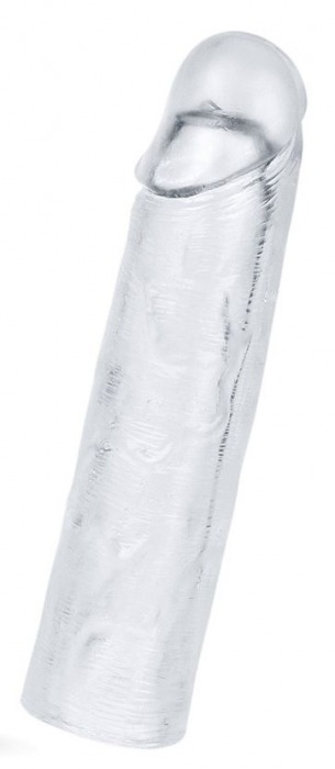 Прозрачная насадка-удлинитель Flawless Clear Penis Sleeve Add 1 - 15,5 см. - Lovetoy - в Астрахани купить с доставкой