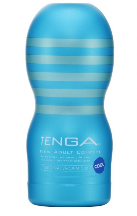 Мастурбатор с охлаждающей смазкой TENGA Original Vacuum Cup Cool - Tenga - в Астрахани купить с доставкой