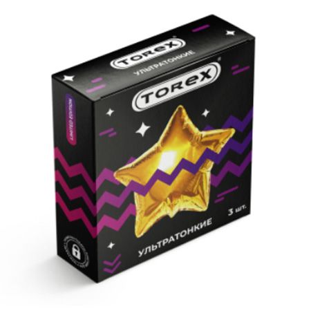 Презервативы Torex Party  Ультратонкие  - 3 шт. - Torex - купить с доставкой в Астрахани