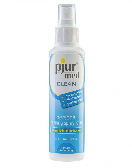 Гигиенический спрей pjur MED Clean Spray - 100 мл. - Pjur - купить с доставкой в Астрахани