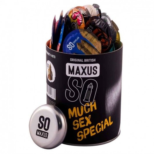 Текстурированные презервативы в кейсе MAXUS So Much Sex - 100 шт. - Maxus - купить с доставкой в Астрахани