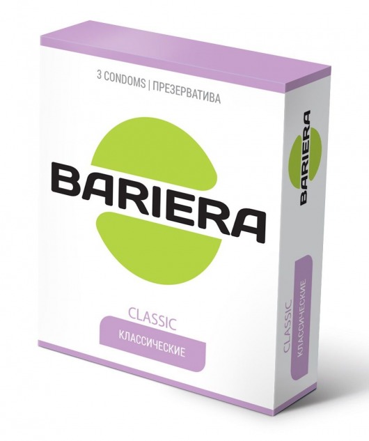 Классические презервативы Bariera Classic - 3 шт. - Bariera - купить с доставкой в Астрахани