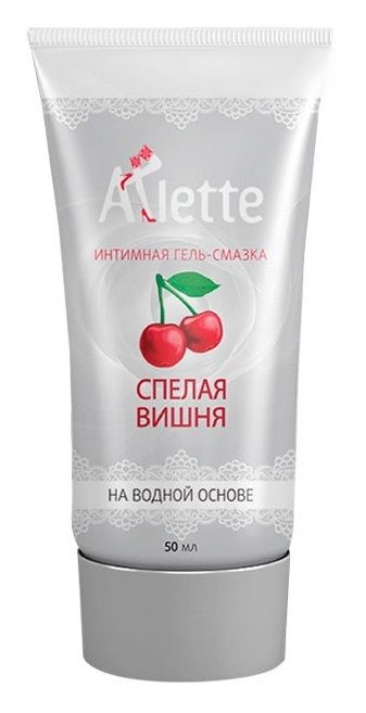 Интимная гель-смазка на водной основе Arlette  Спелая вишня  - 50 мл. - Arlette - купить с доставкой в Астрахани