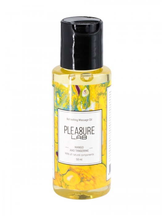 Массажное масло Pleasure Lab Refreshing с ароматом манго и мандарина - 50 мл. - Pleasure Lab - купить с доставкой в Астрахани