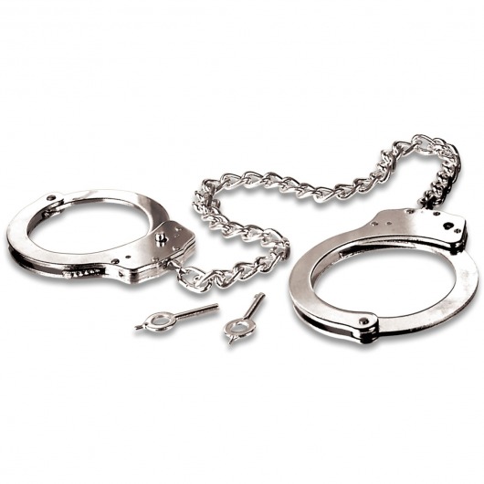 Металлические наручники Metal Leg Cuffs - Pipedream - купить с доставкой в Астрахани
