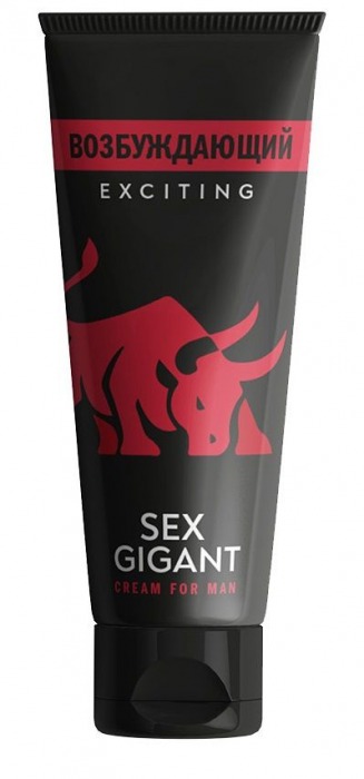 Возбуждающий крем для мужчин Sex Gigant - 80 мл. - Миагра - купить с доставкой в Астрахани