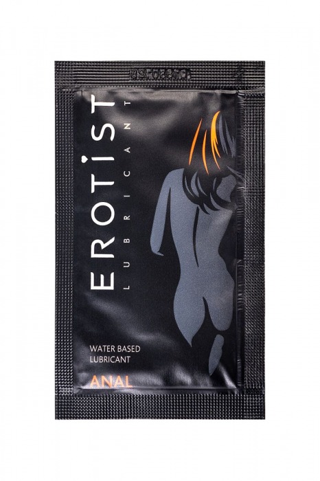 Пробник лубриканта на водной основе Erotist Anal - 4 мл. - Erotist Lubricants - купить с доставкой в Астрахани