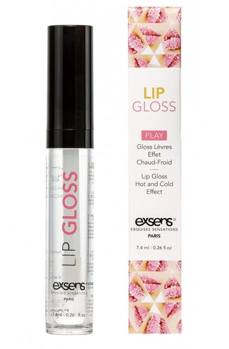Блеск для губ Lip Gloss Strawberry с ароматом клубники - 7 мл. - Exsens - купить с доставкой в Астрахани