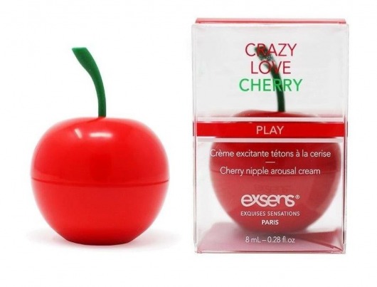 Крем для стимуляции сосков Crazy Love Cherry - 8 мл. - Exsens - купить с доставкой в Астрахани