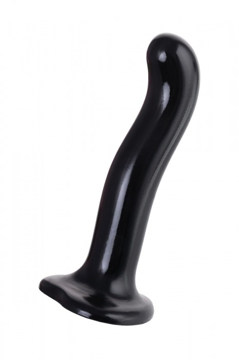 Черный стимулятор для пар P G-Spot Dildo Size L - 19 см. - Strap-on-me - в Астрахани купить с доставкой