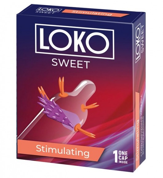 Стимулирующая насадка на пенис LOKO SWEET с возбуждающим эффектом - Sitabella - в Астрахани купить с доставкой