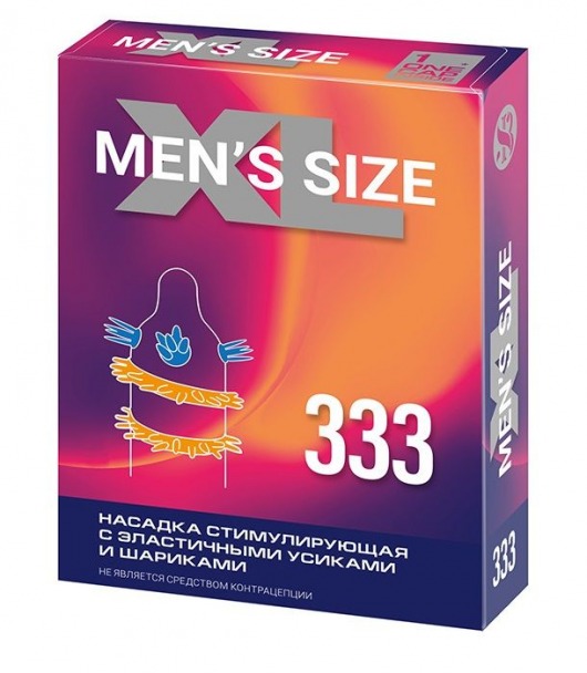 Стимулирующая насадка на пенис MEN SIZE 333 - Sitabella - в Астрахани купить с доставкой