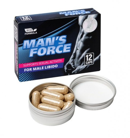 Пищевой концентрат для мужчин MANS FORCE  - 12 капсул - Sitabella - купить с доставкой в Астрахани