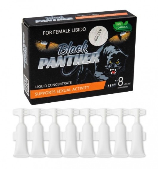 Пищевой концентрат для женщин BLACK PANTER - 8 монодоз (по 1,5 мл.) - Sitabella - купить с доставкой в Астрахани