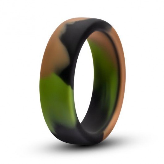 Эрекционное кольцо камуфляжной расцветки Silicone Camo Cock Ring - Blush Novelties - в Астрахани купить с доставкой