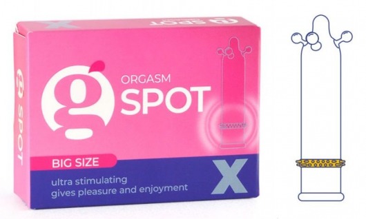 Стимулирующая насадка G-Spot X Big size - Sitabella - купить с доставкой в Астрахани