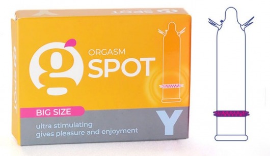 Стимулирующая насадка G-Spot Y Big size - Sitabella - купить с доставкой в Астрахани