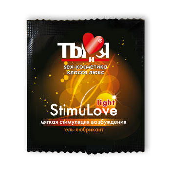 Разогревающий гель-лубрикант Stimulove Light в одноразовой упаковке - 4 гр. - Биоритм - купить с доставкой в Астрахани
