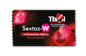 Возбуждающий крем для женщин Sextaz-W в одноразовой упаковке - 1,5 гр. - Биоритм - купить с доставкой в Астрахани