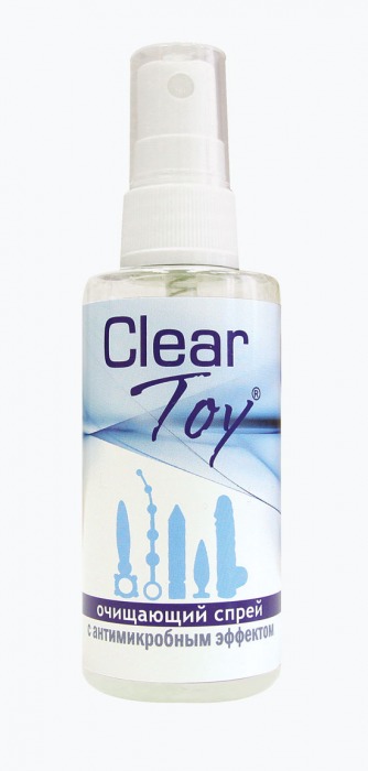 Очищающий спрей Clear Toy с антимикробным эффектом - 100 мл. - Биоритм - купить с доставкой в Астрахани