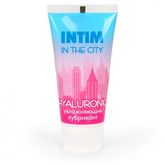 Увлажняющий лубрикант на водной основе Intim in the city Hyaluronic - 60 гр. - Биоритм - купить с доставкой в Астрахани