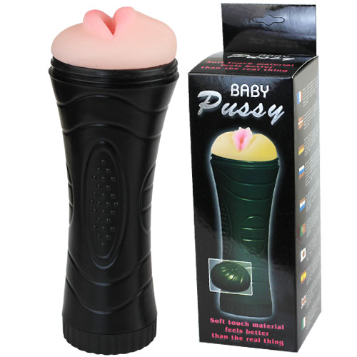 Мастурбатор-ротик  Baby Pussy в колбе без вибрации - Baile - в Астрахани купить с доставкой