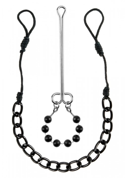 Интимные украшения с бусинами NIPPLE   CLIT JEWELRY - Pipedream - купить с доставкой в Астрахани