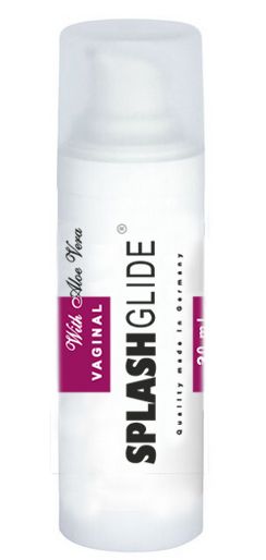 Ухаживающий лубрикант на водной основе Splashglide Vaginal With Aloe Vera - 30 мл. - Splashglide - купить с доставкой в Астрахани