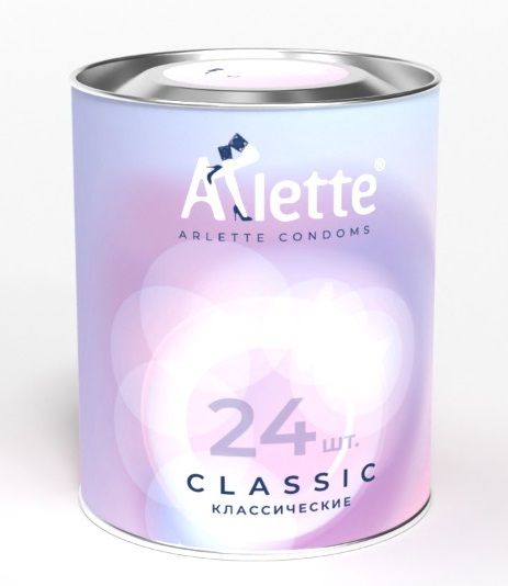 Классические презервативы Arlette Classic - 24 шт. - Arlette - купить с доставкой в Астрахани