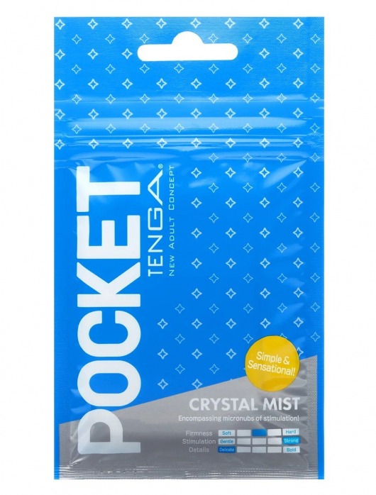 Карманный мастурбатор Crystal Mist - Tenga - в Астрахани купить с доставкой